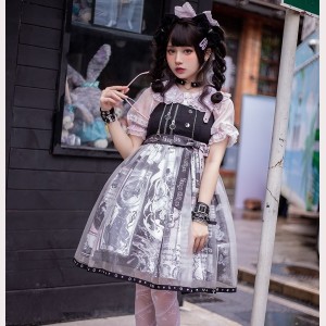 Tengu Eclipse Bittersweet Lolita Dress JSK (HM44)